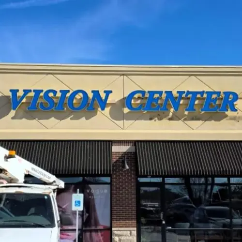 Custom marquee pylon sign